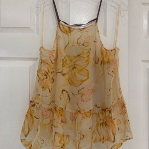 HD Paris silk top (new without tags, never worn)